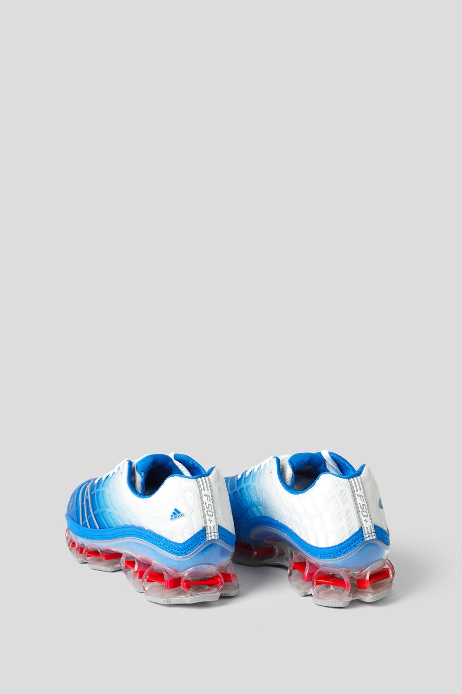 ADIDAS - SNEAKERS MEGARIDE F50 BLUE BIRD, SILVER METALLIC ET CLOUD WHITE - LE LABO STORE