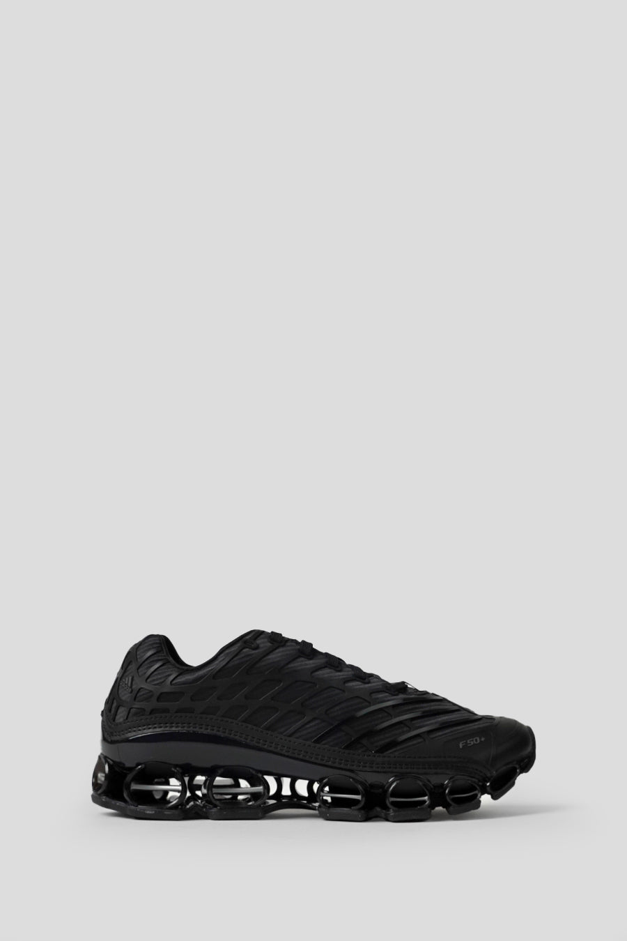 ADIDAS - CORE BLACK AND IRON METALLIC MEGARIDE F50 SNEAKERS - LE LABO STORE