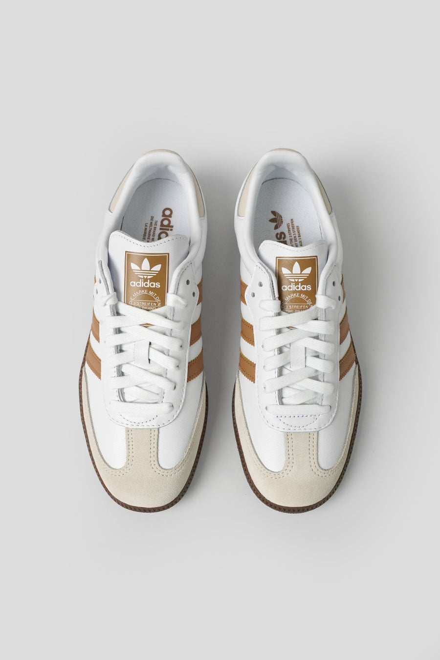 ADIDAS - SNEAKERS SAMBA OG CLOUD WHITE ET CARDBOARD ET GUM - LE LABO STORE