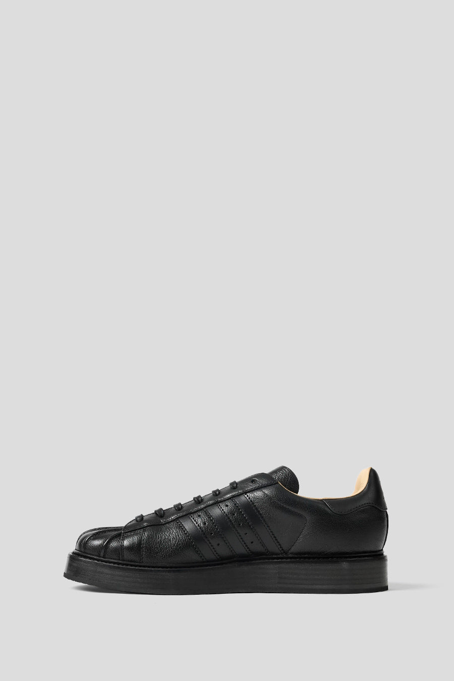 ADIDAS - SNEAKERS SUPERSTAR LUX MADE IN ITALY BLACK - LE LABO STORE