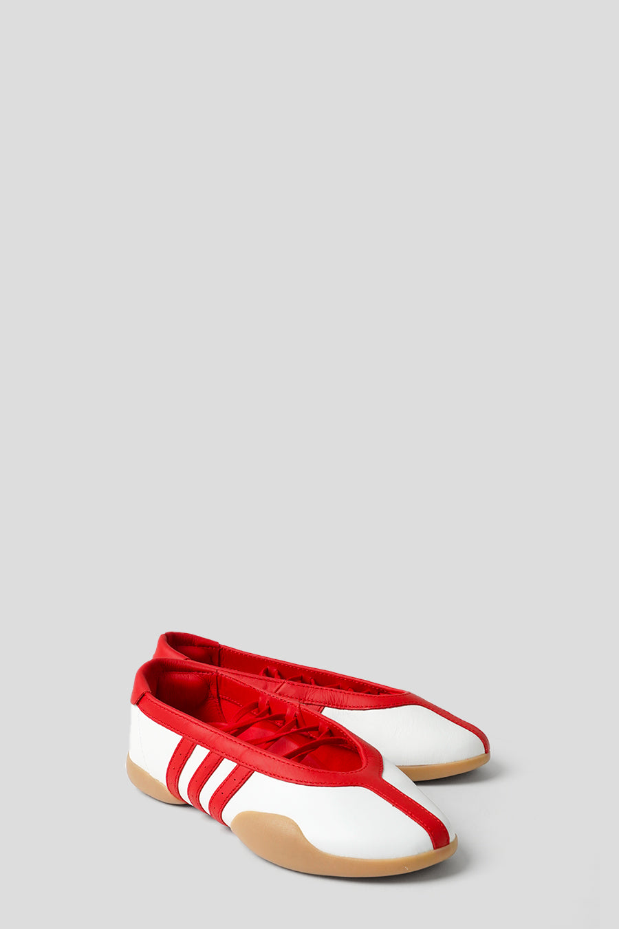 ADIDAS - CLOUD WHITE AND BETTER SCARLET TAEKWONDO MEI BALLET W SNEAKERS LE LABO STORE ADIDAS - CLOUD WHITE AND BETTER SCARLET TAEKWONDO MEI BALLET W SNEAKERS LE LABO STORE