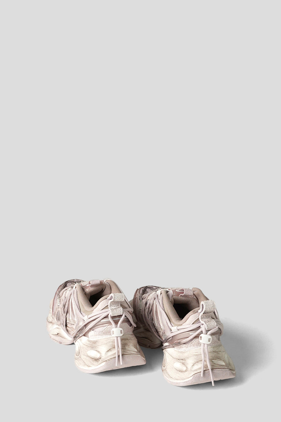 ADIDAS - GREY, CRYSTAL WHITE ET SILVER METALLIC XLG RUNNER DELUXE 2.0 SNEAKERS - LE LABO STORE