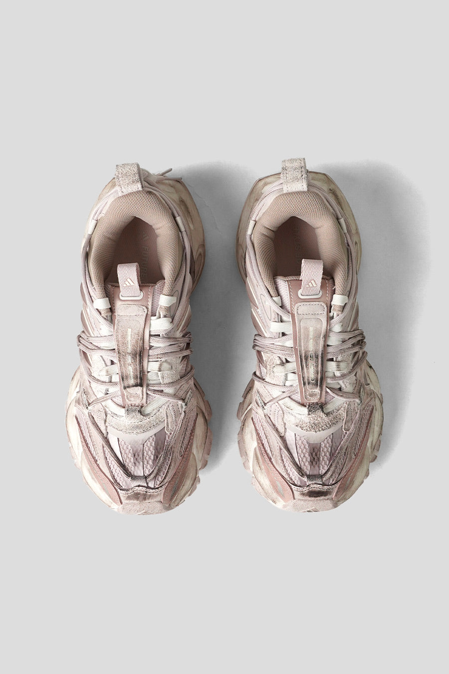 ADIDAS - GREY, CRYSTAL WHITE ET SILVER METALLIC XLG RUNNER DELUXE 2.0 SNEAKERS - LE LABO STORE