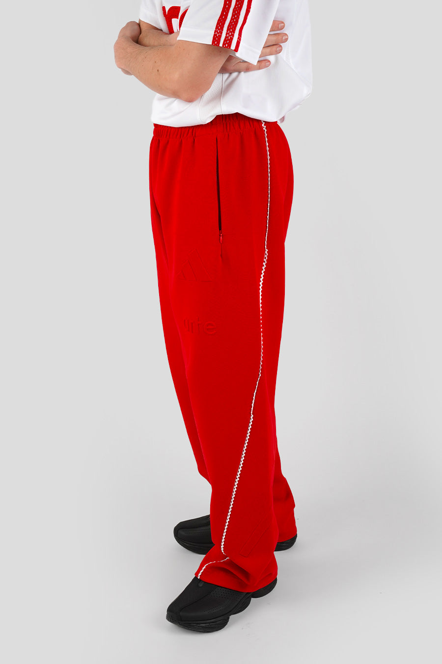 ADIDAS - RED AND WHITE ZNE X ARTE TRACKPANT - LE LABO STORE