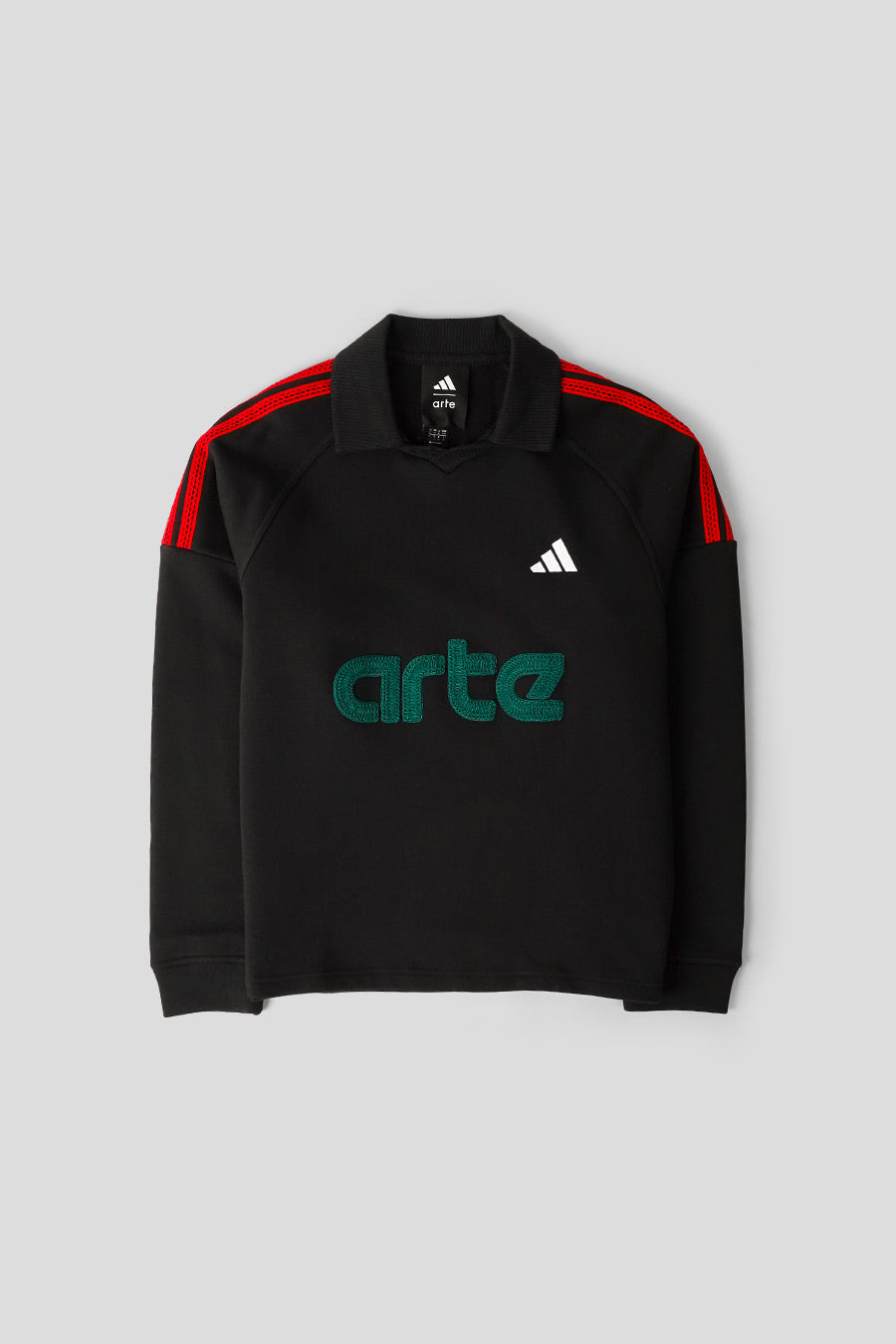 ADIDAS - PULL TERRY LS X ARTE NOIR ET ROUGE - LE LABO STORE