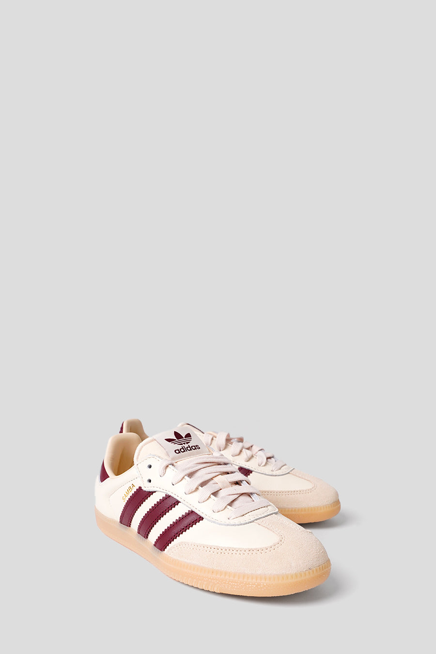 ADIDAS - SNEAKERS SAMBA OG WONDER WHITE, SHADOW RED ET GUM - LE LABO STORE
