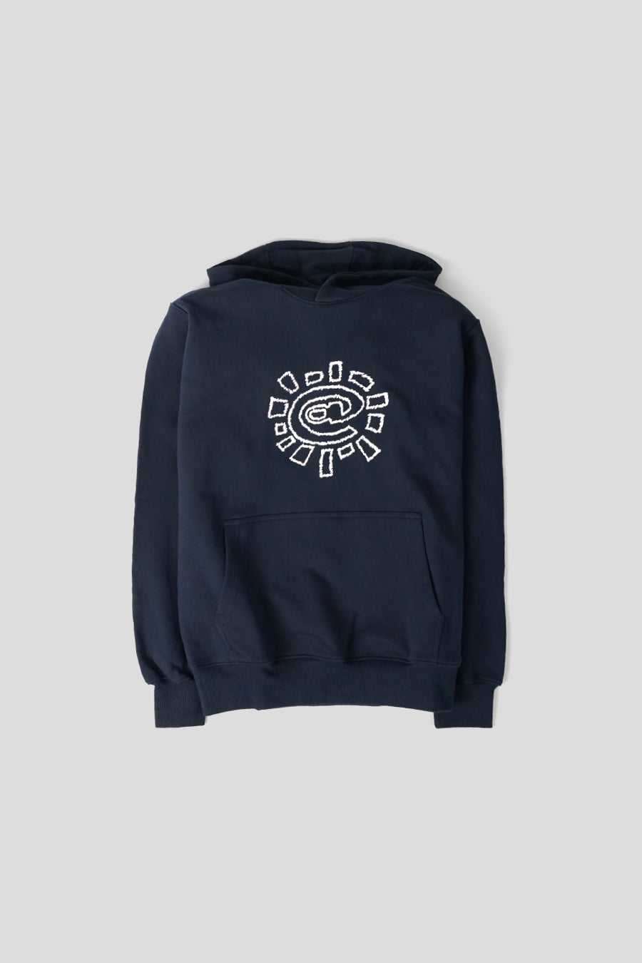 ALWAYS DO WHAT YOU SHOULD DO - HOODIE SCRIBBLE @SUN BLEU MARINE - LE LABO STORE