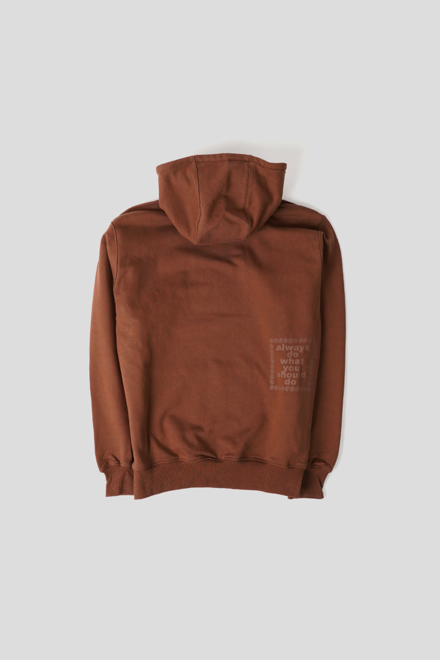 ALWAYS DO WHAT YOU SHOULD DO - HOODIE SCRIBBLE @SUN MARRON - LE LABO STORE