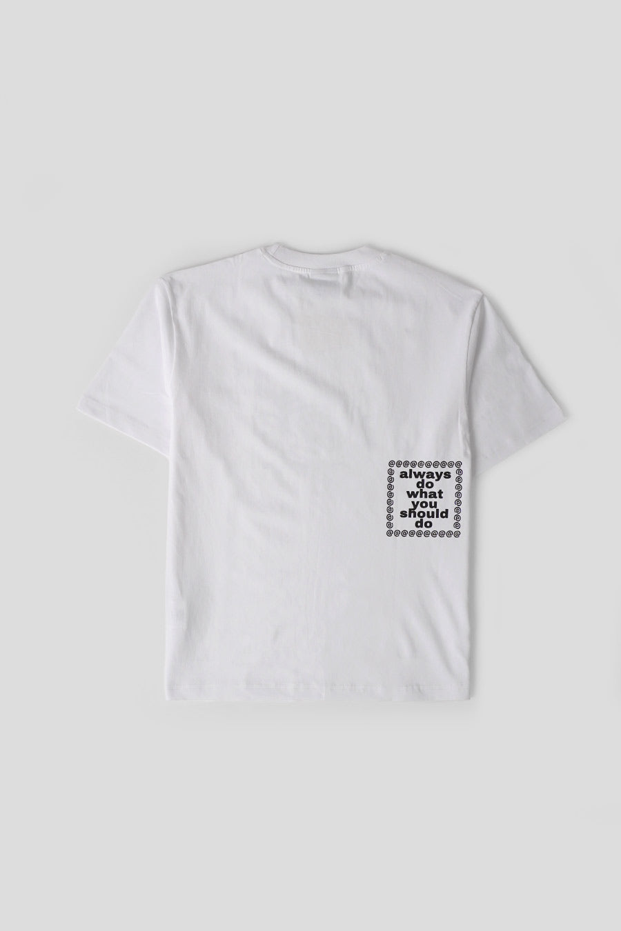 ALWAYS DO WHAT YOU SHOULD DO - T-SHIRT SKETCHY @SUN BLANC - LE LABO STORE