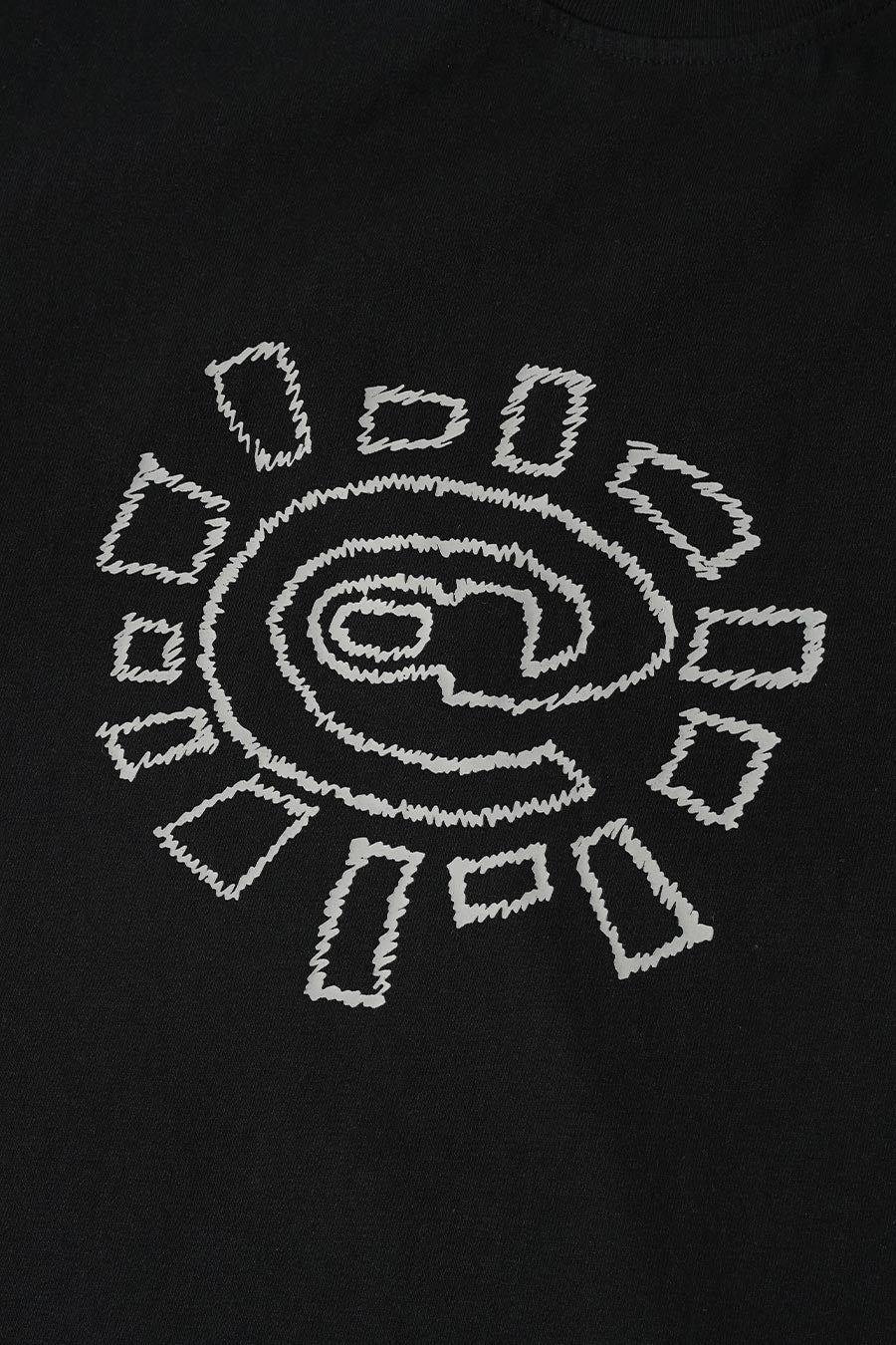 ALWAYS DO WHAT YOU SHOULD DO - BLACK SKETCHY @SUN T-SHIRT - LE LABO STORE