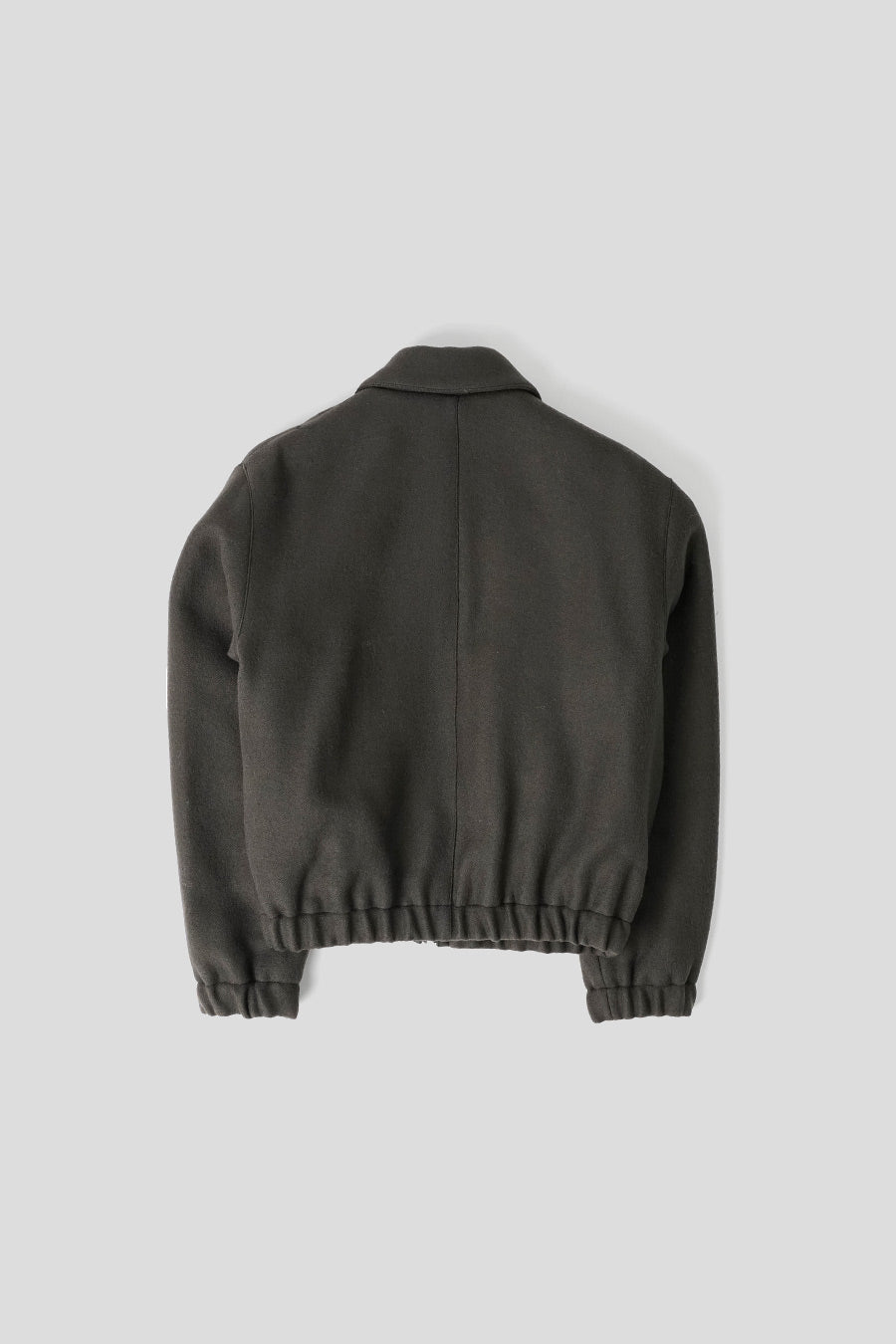 AMI PARIS - BLOUSON ZIPPÉ AMI DE COEUR ANTHRACITE - LE LABO STORE