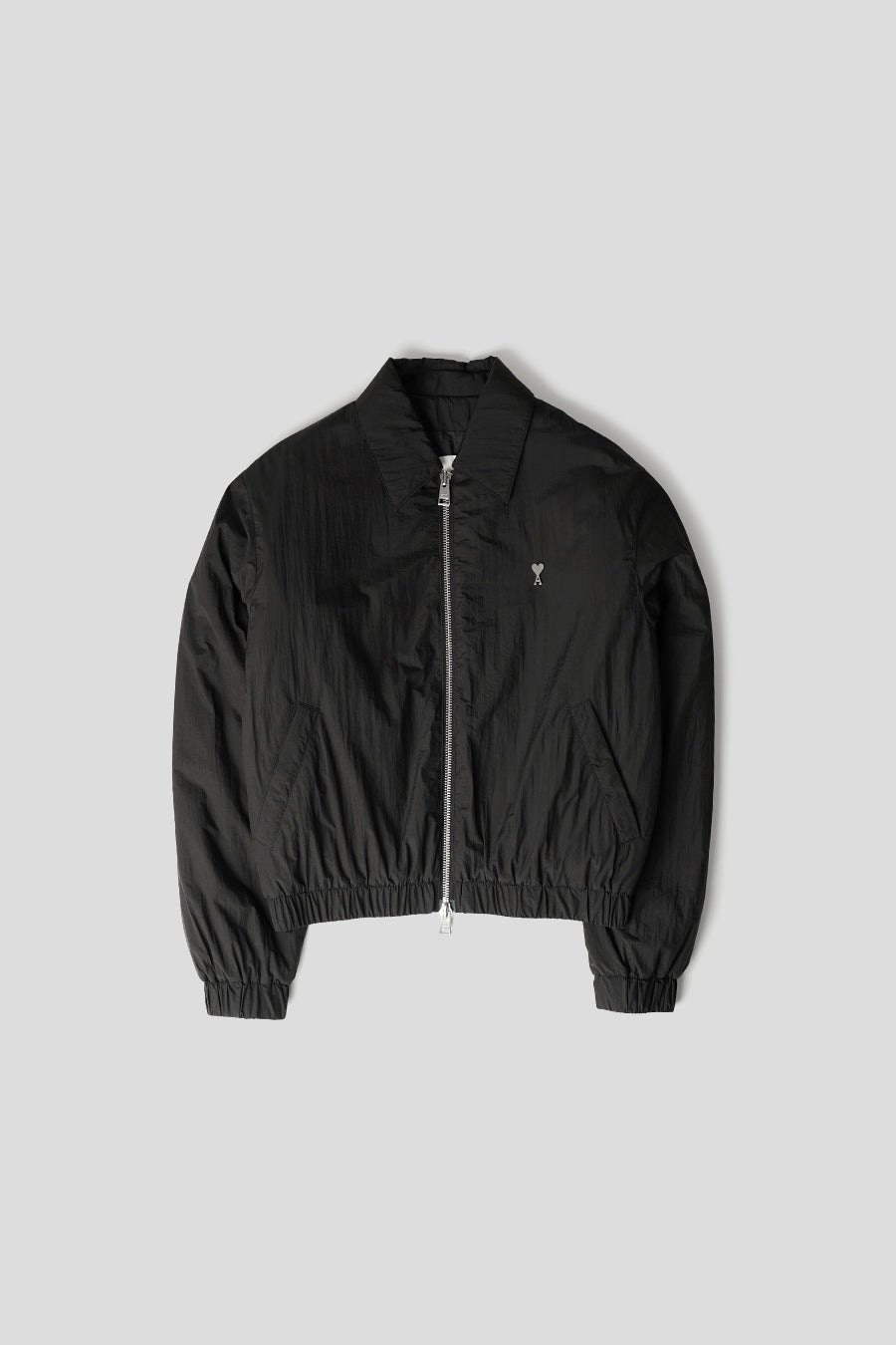 AMI PARIS - BLOUSON ZIPPÉ AMI DE COEUR NOIR - LE LABO STORE