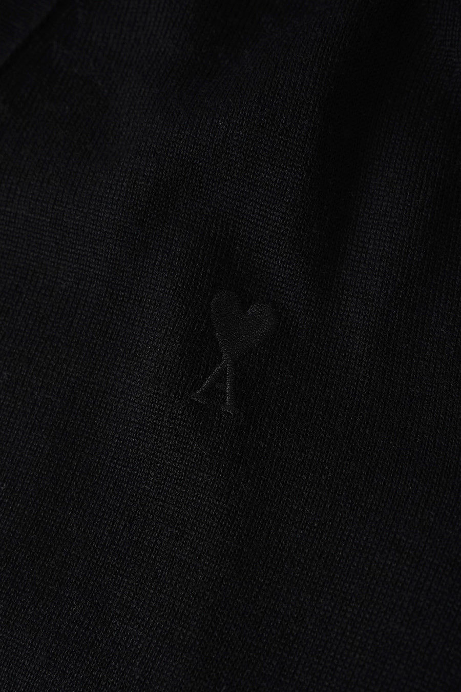 AMI PARIS - CARDIGAN CONTRASTED AMI DE COEUR NOIR - LE LABO STORE