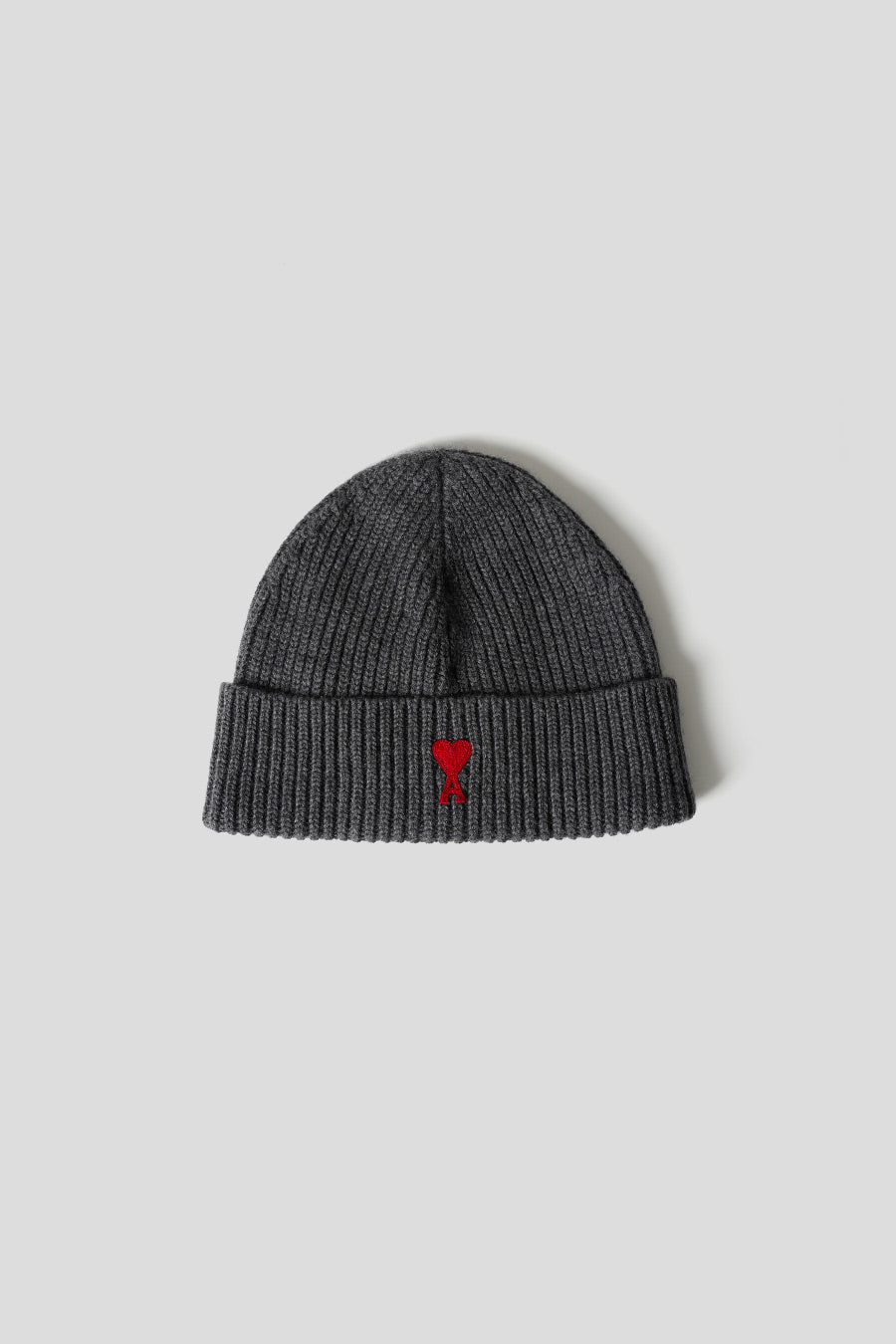 AMI PARIS - GREY AMI DE COEUR BEANIE - LE LABO STORE