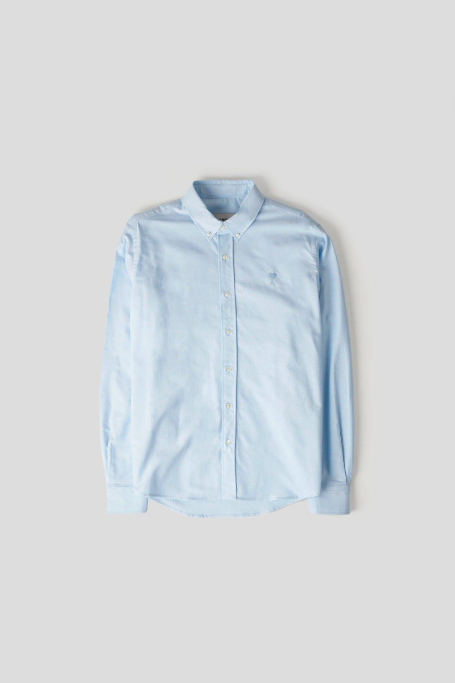 AMI PARIS - SKY BLUE AMI DE COEUR CLASSIC FIT SHIRT - LE LABO STORE