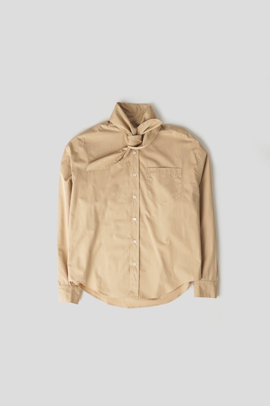 AMI PARIS - SAND SCARF COLLAR SHIRT - LE LABO STORE