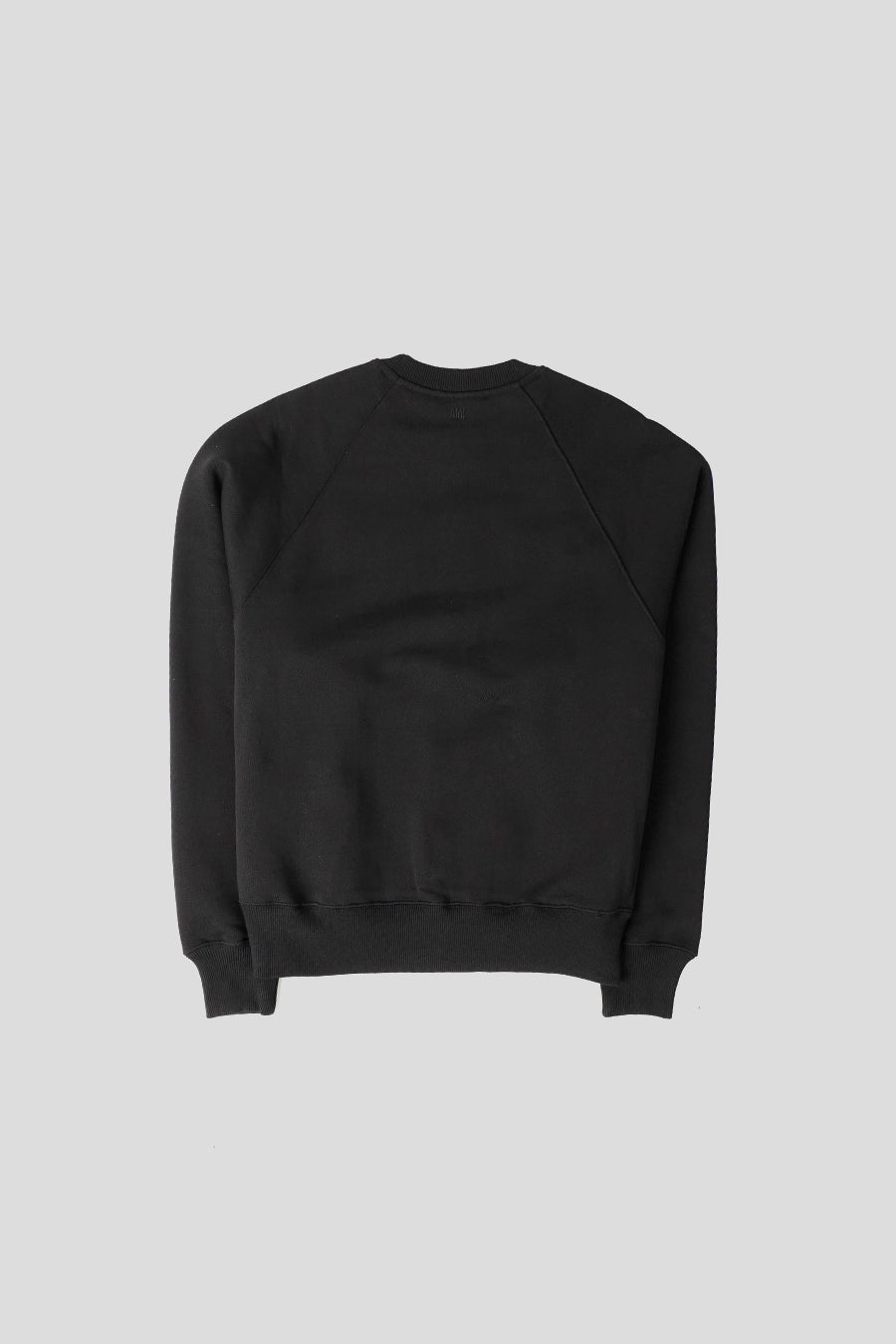 AMI PARIS - BLACK PATCH AMI DE COEUR CREWNECK - LE LABO STORE