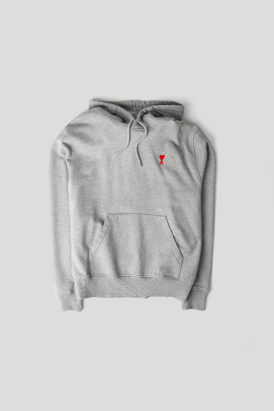 AMI PARIS - GREY AMI DE COEUR HOODIE - LE LABO STORE