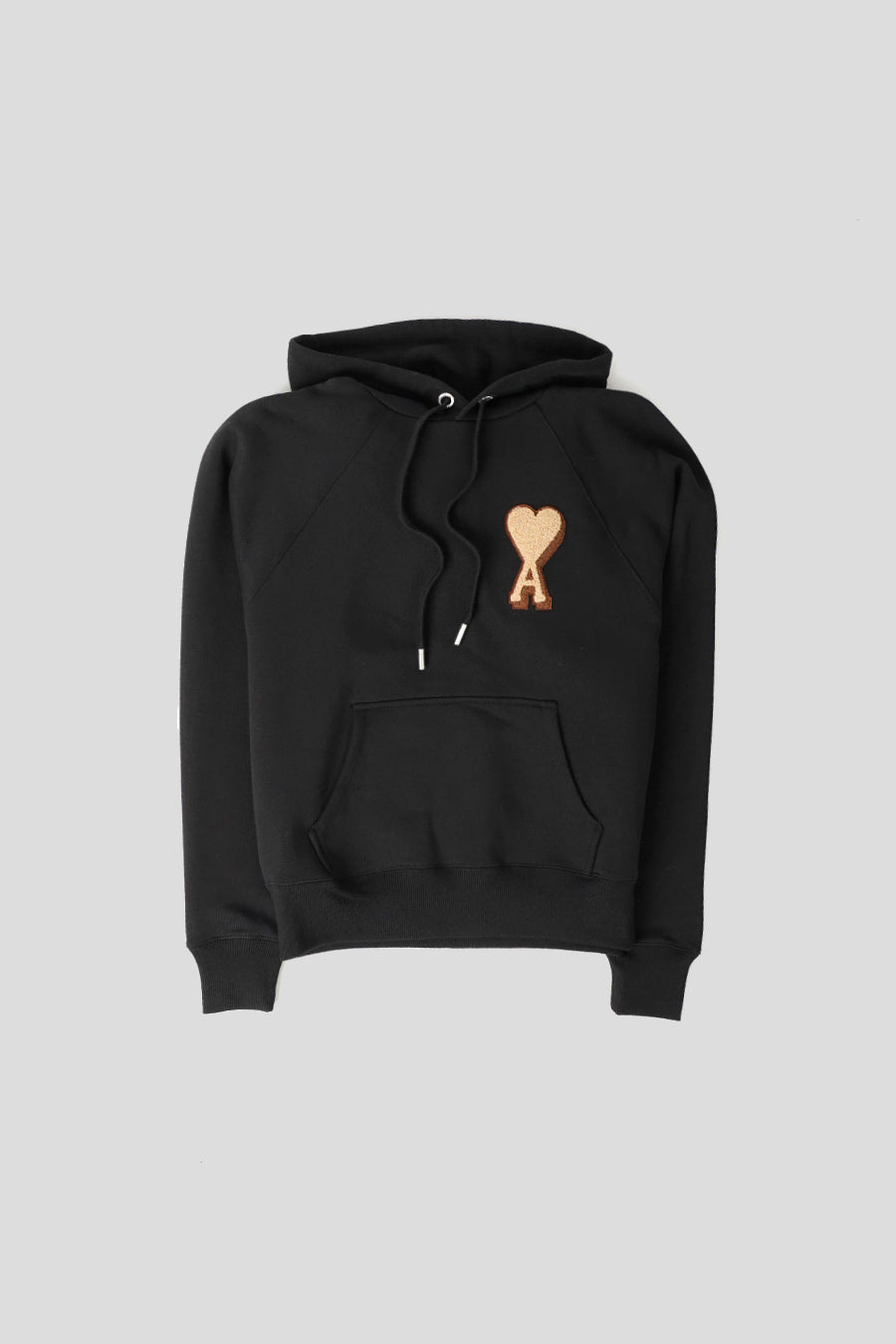 AMI PARIS - HOODIE PATCH AMI DE COEUR NOIR - LE LABO STORE
