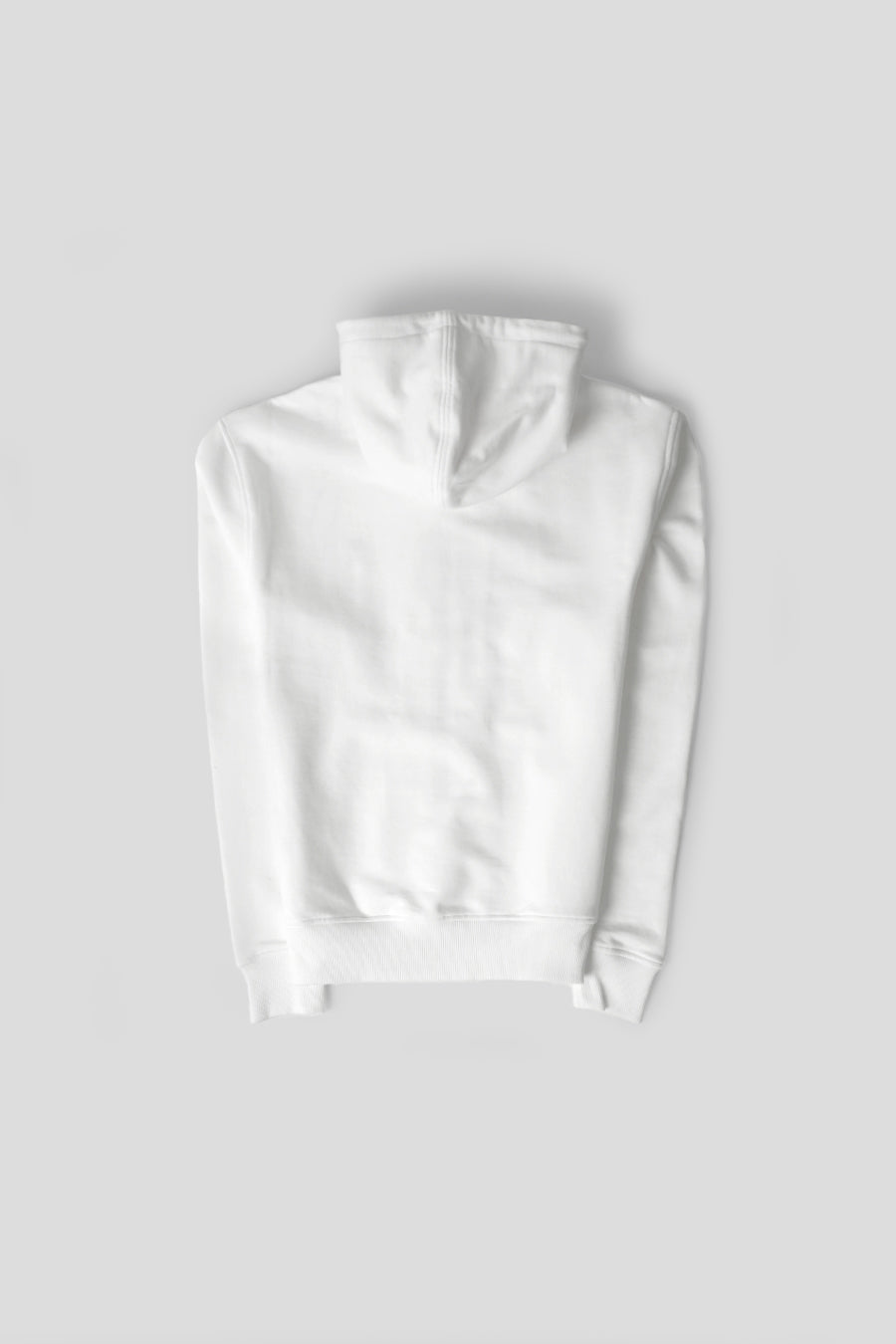 AMI PARIS - WHITE CONTRASTED AMI DE COEUR ZIP HOODIE - LE LABO STORE