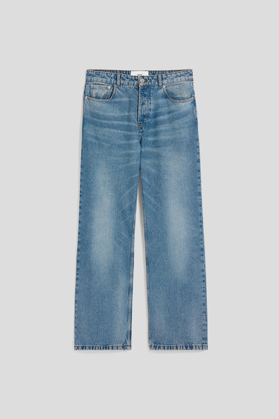 AMI PARIS - JEAN LARGE FIT BLEU USÉ - LE LABO STORE