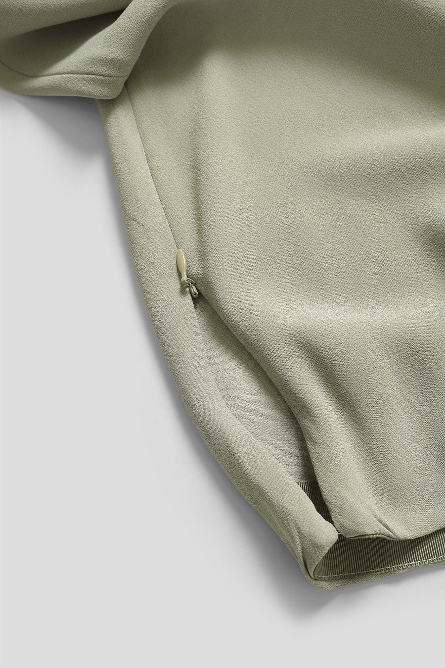 AMI PARIS - JUPE LONGUE COUPE BIAIS SAUGE - LE LABO STORE