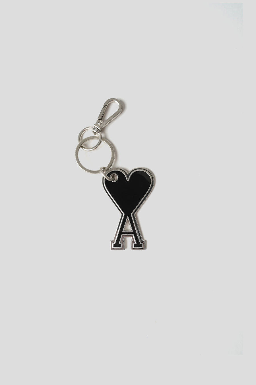 AMI PARIS - BLACK AMI DE COEUR KEYRING - LE LABO STORE