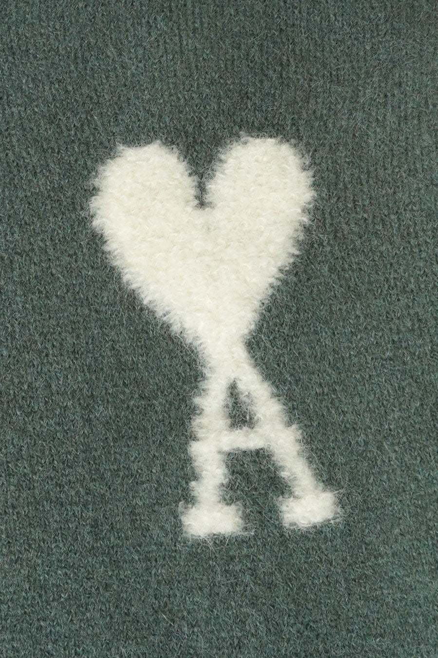 AMI PARIS - HIGH NECK PULLOVER AMI DE COEUR CLAY – LE LABO STORE