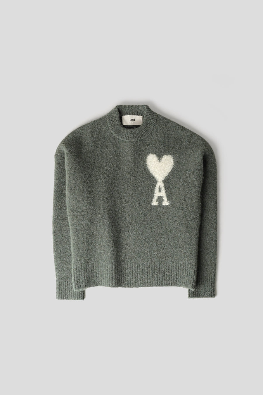 AMI PARIS - AMI DE COEUR ALPACA SWEATER ANTIQUE CLAY - LE LABO STORE