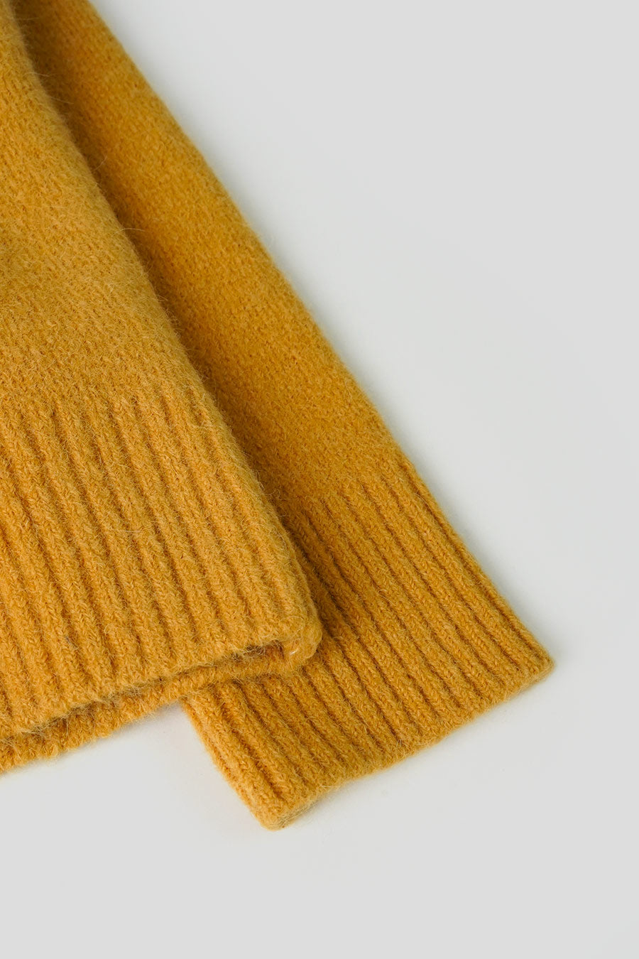 AMI PARIS - AMI DE COEUR MUSTARD ALPACA SWEATER - LE LABO STORE