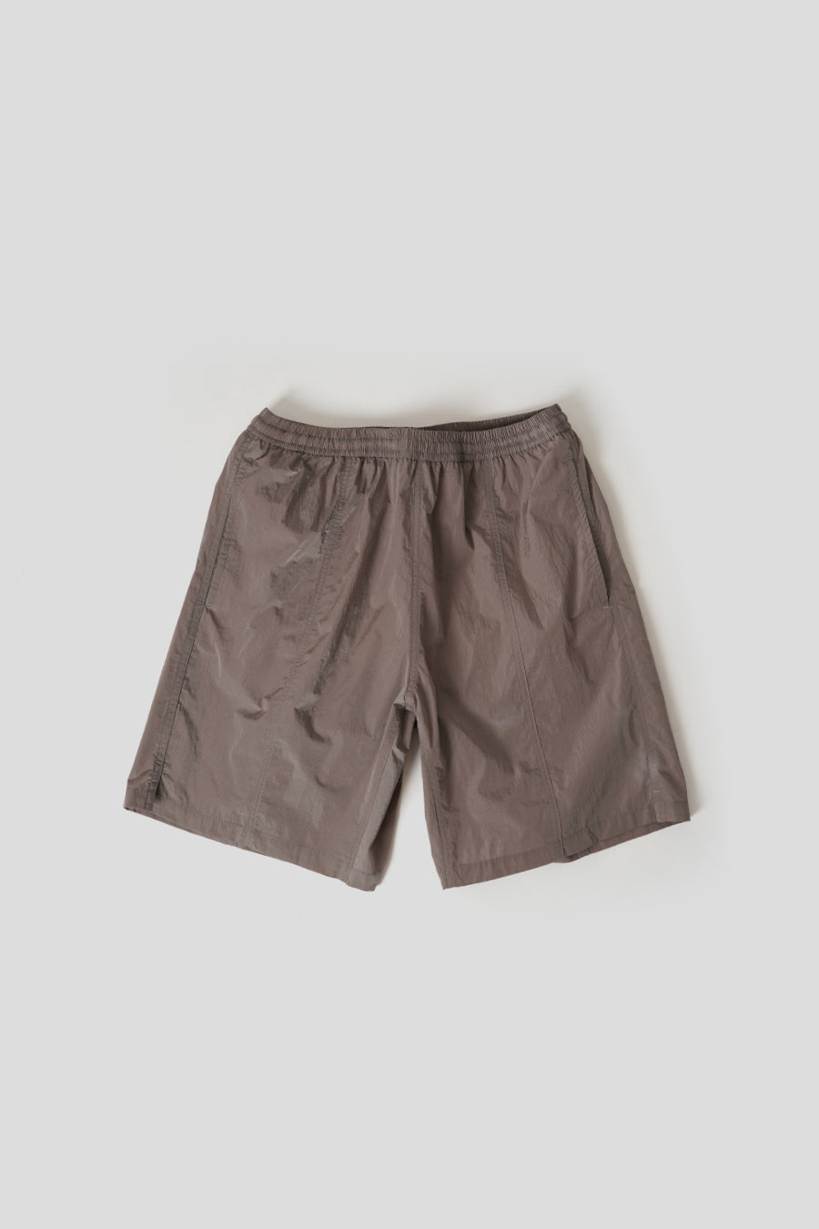 AMI PARIS - LIGHT TAUPE AMI DE COEUR SWIM SHORT - LE LABO STORE