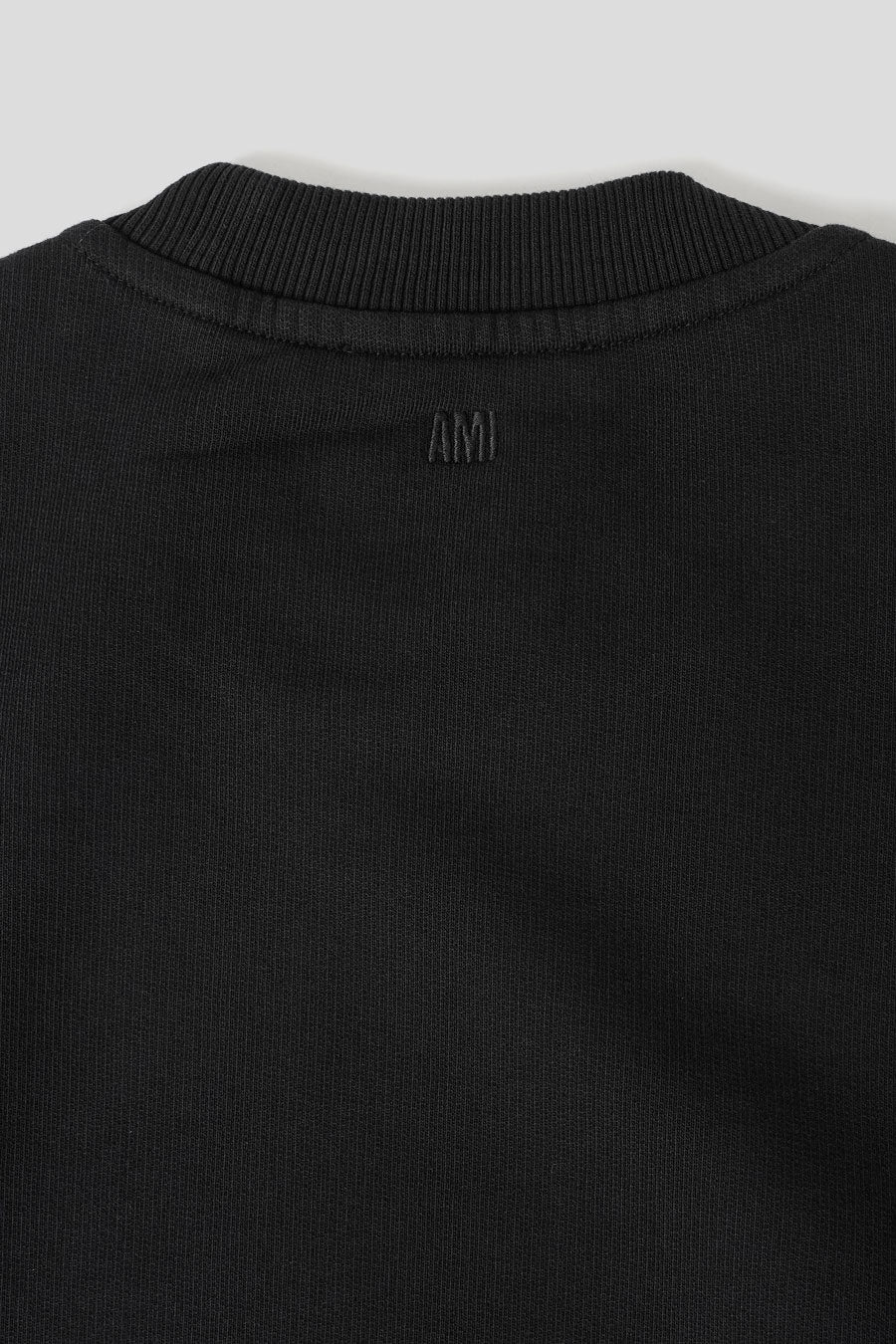 AMI PARIS - SWEATSHIRT AMI DE COEUR NOIR - LE LABO STORE
