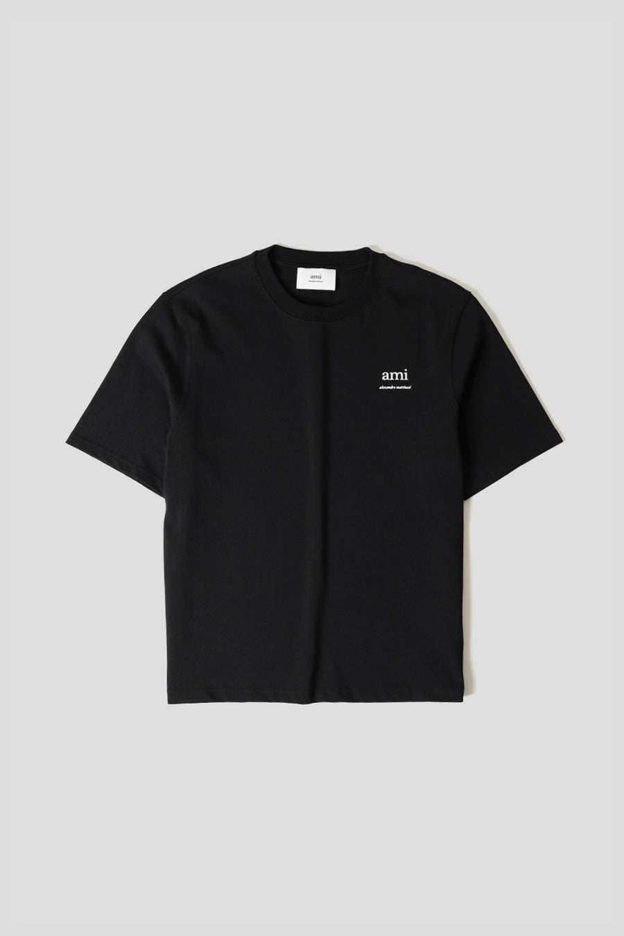 AMI PARIS - BLACK ALEXANDRE MATTIUSSI T-SHIRT - LE LABO STORE