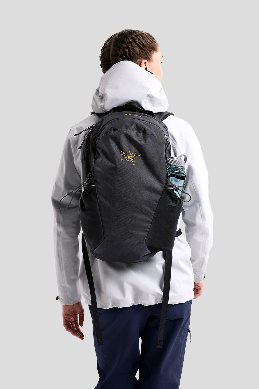 black and gold laptop backpack Arc'teryx