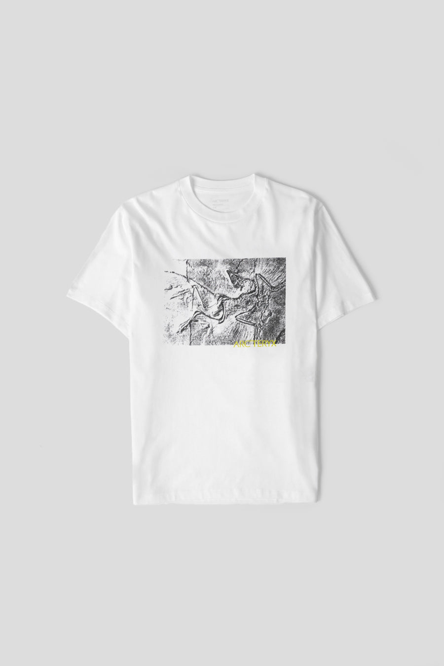 Arc'teryx - WHITE KRAGG LITHOGRAPHICA T-SHIRT - LE LABO STORE
