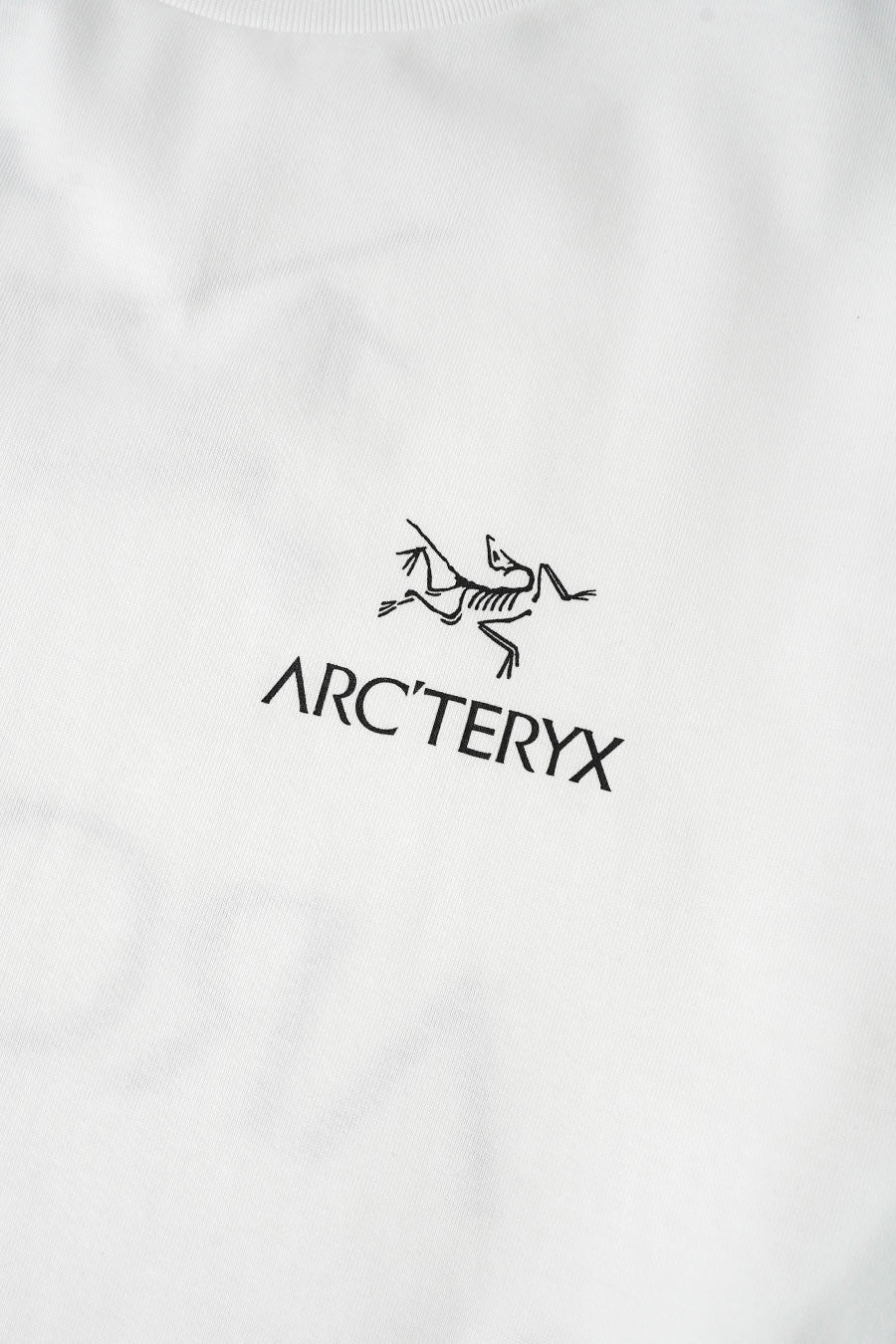 Arc'teryx - WHITE LIGHT AND BLACK KRAGG SL BIRD WORD T-SHIRT - LE LABO STORE