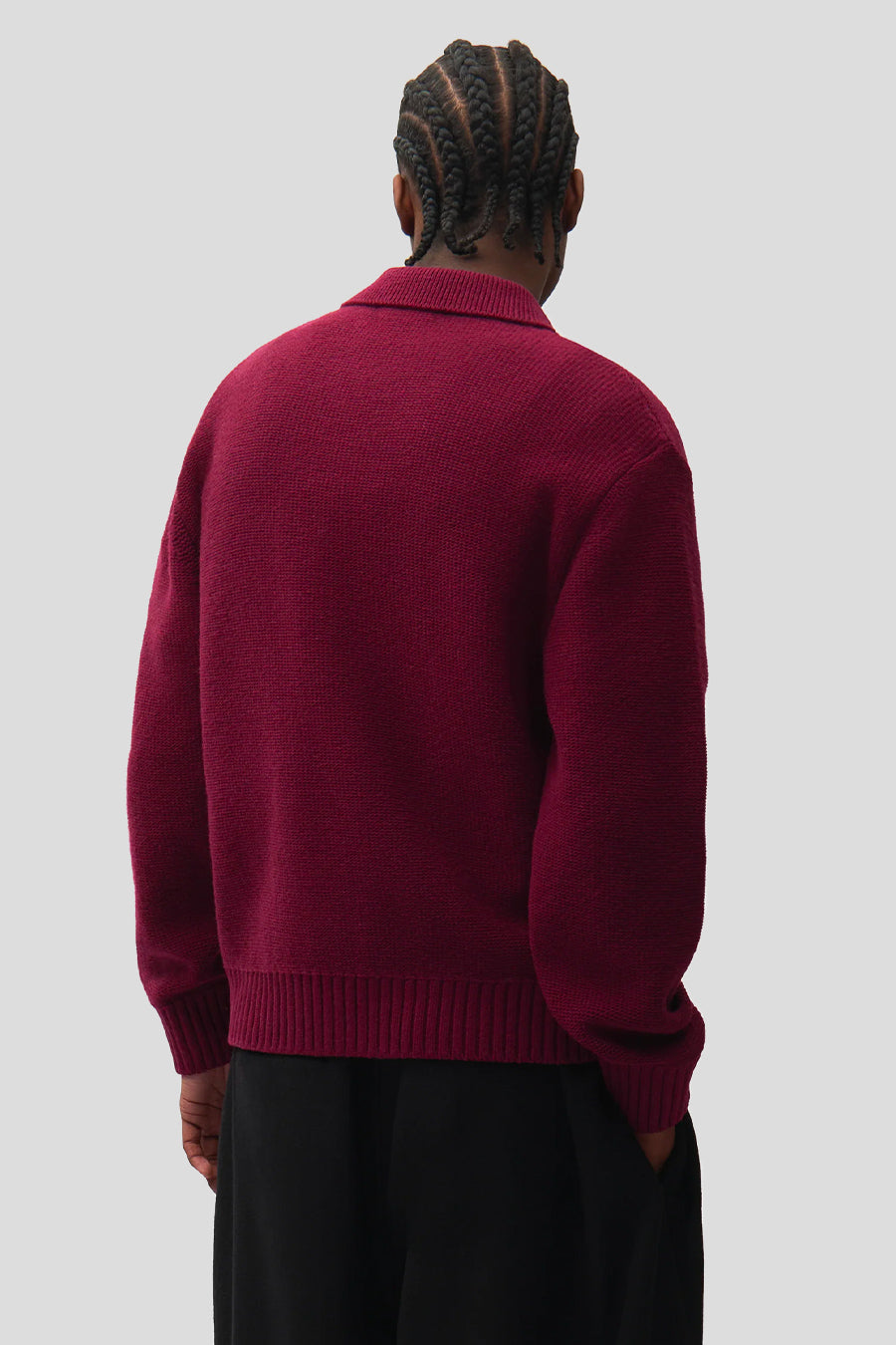 Arte - BURGUNDY ENERGY CARDIGAN - LE LABO STORE
