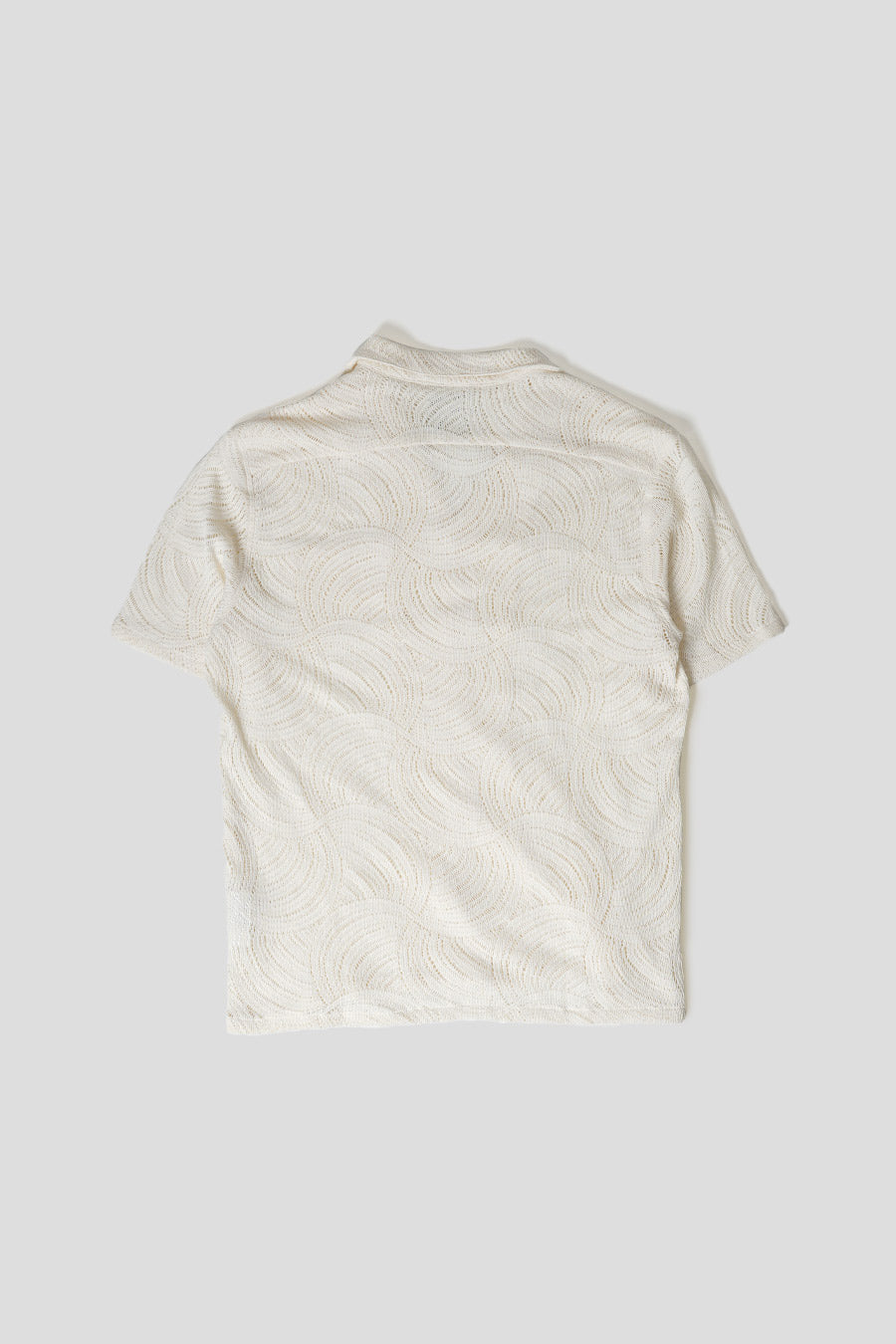 Arte - CHEMISE STAN CROCHE CRÈME - LE LABO STORE