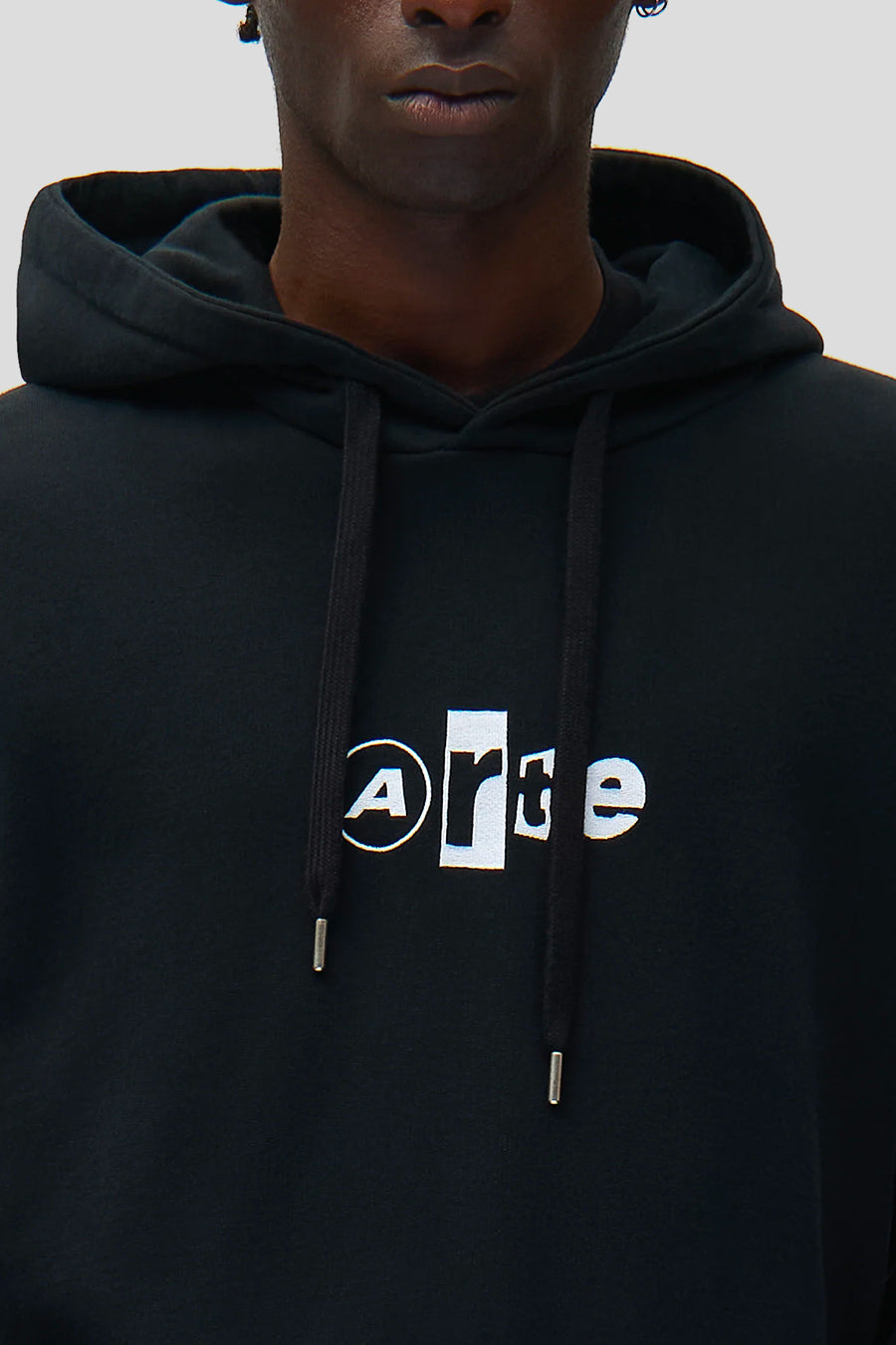 Arte - BLACK COLLAGE LOGO HOODIE - LE LABO STORE
