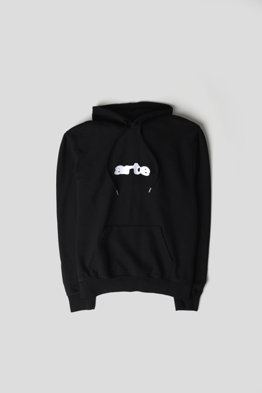 Arte BLACK AND WHITE EMBROIDERY LOGO HOODIE LE LABO STORE arte-black-and-white-embroidery-logo-hoodie-le-labo-store