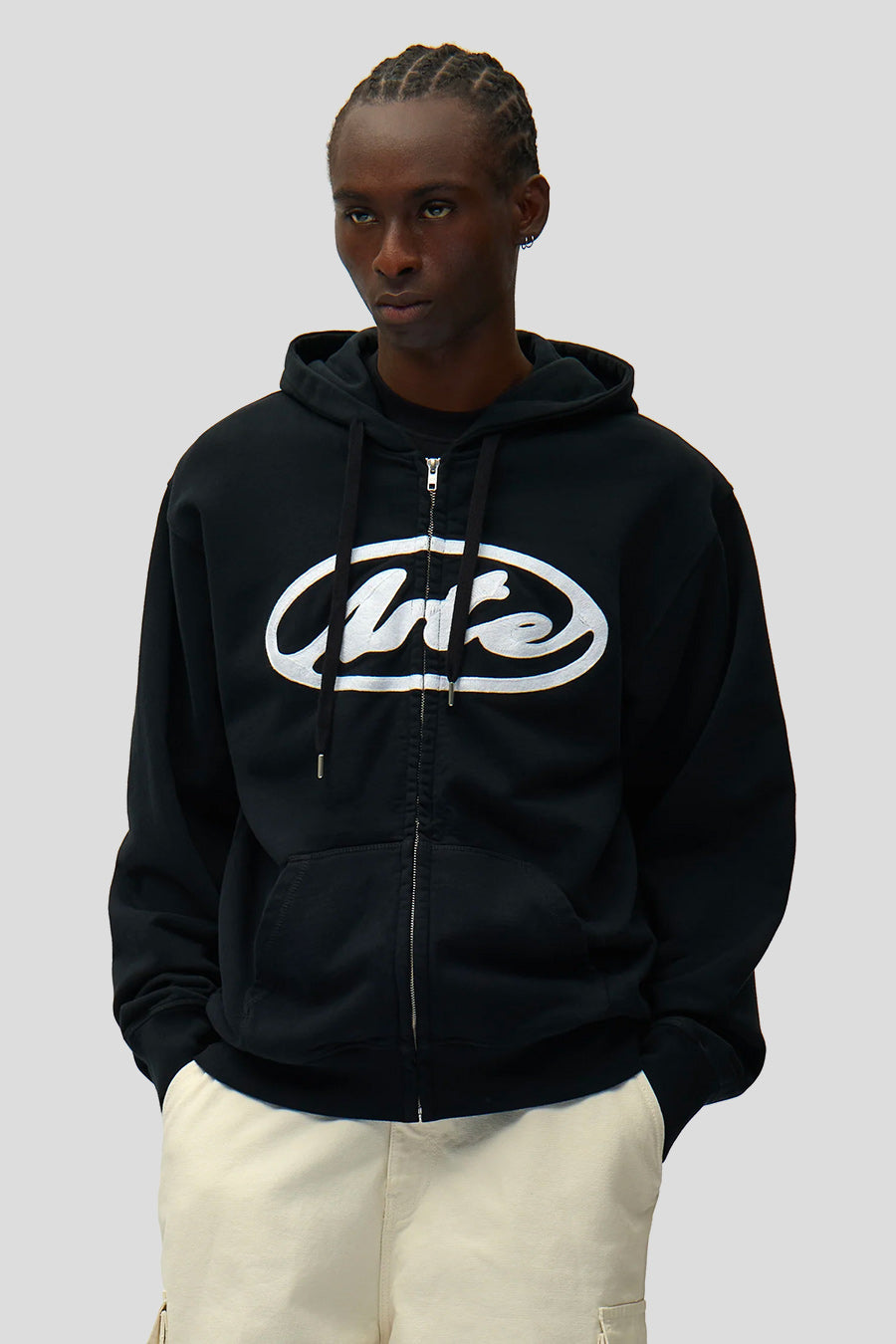 Arte - HOODIE ZIP CIRCLE LOGO NOIR - LE LABO STORE