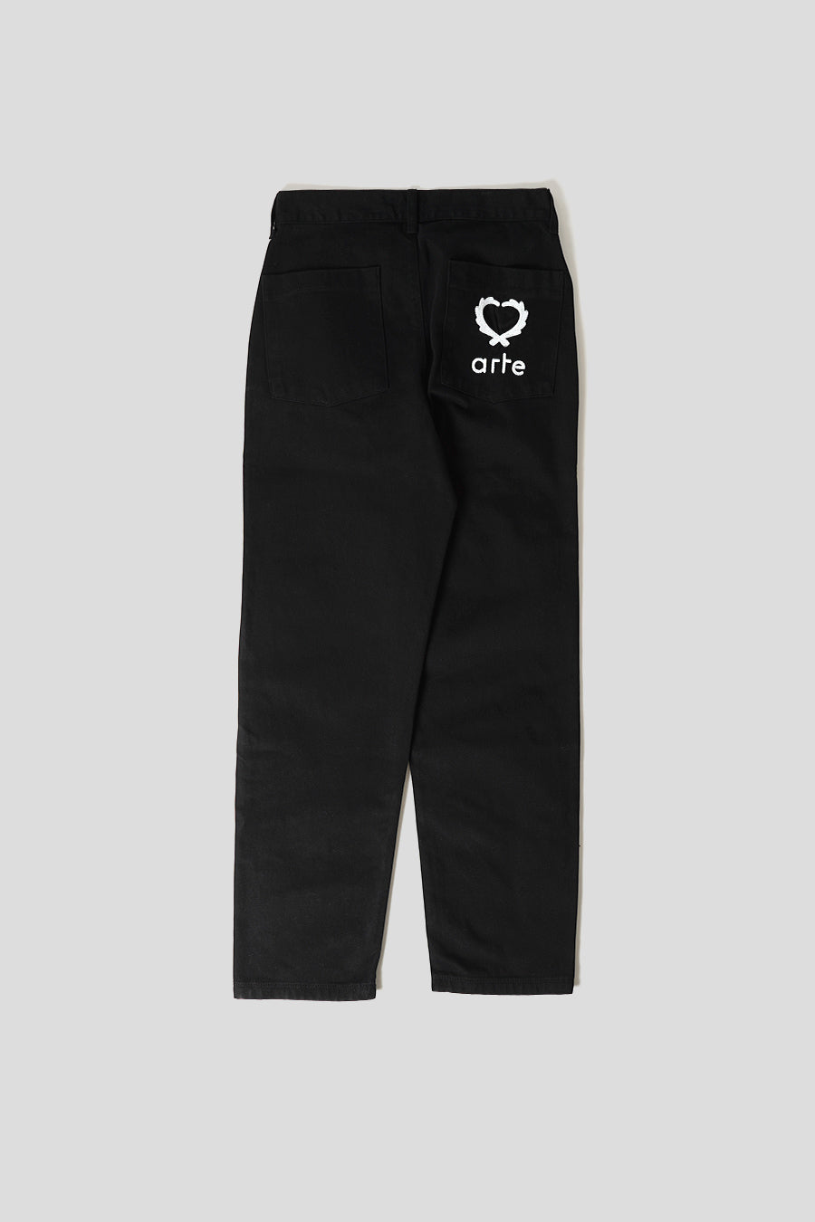 Arte - BLACK BACK HEART POAGE JEANS - LE LABO STORE