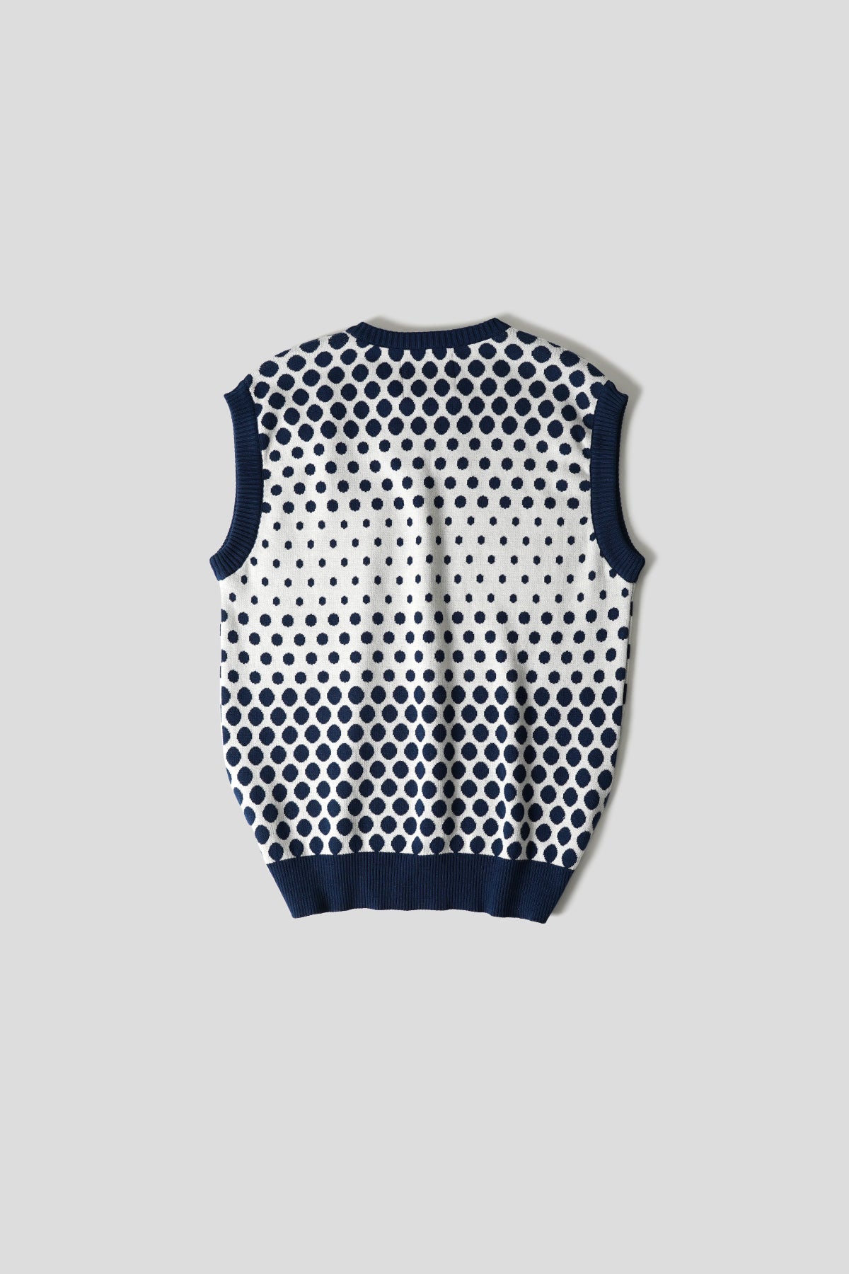 Arte - KARL DOTS KNIT BLEU ET CRÈME - LE LABO STORE