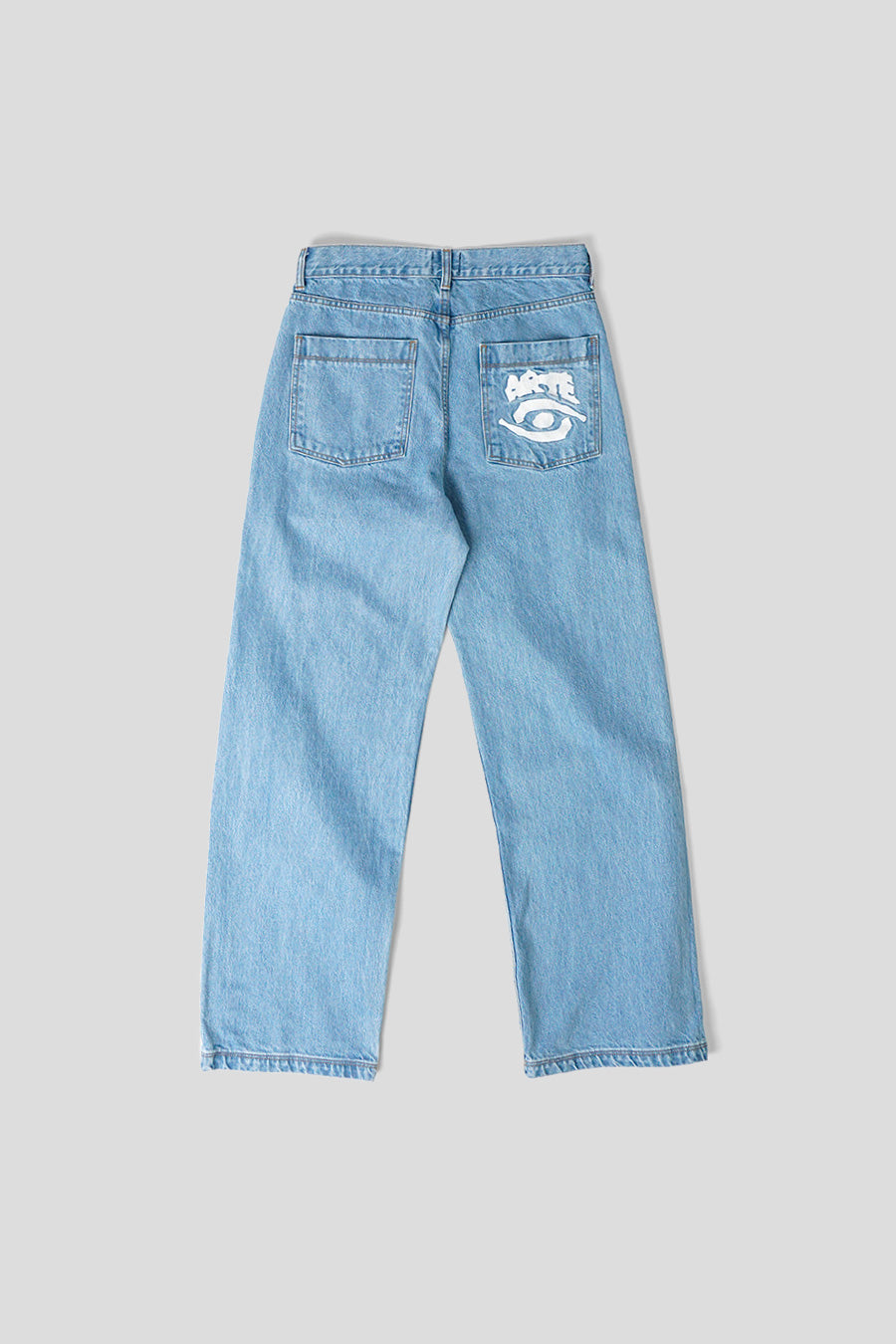 Arte - BACK POCKET GRAPHIC BLEACH PANTS - LE LABO STORE