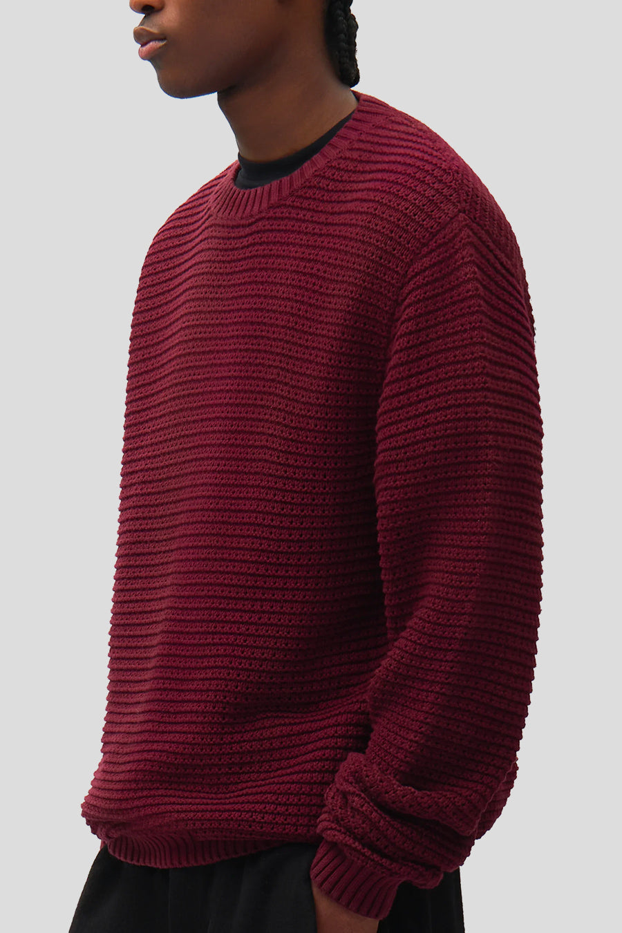 Arte - BURGUNDY FADE OUT KNIT - LE LABO STORE