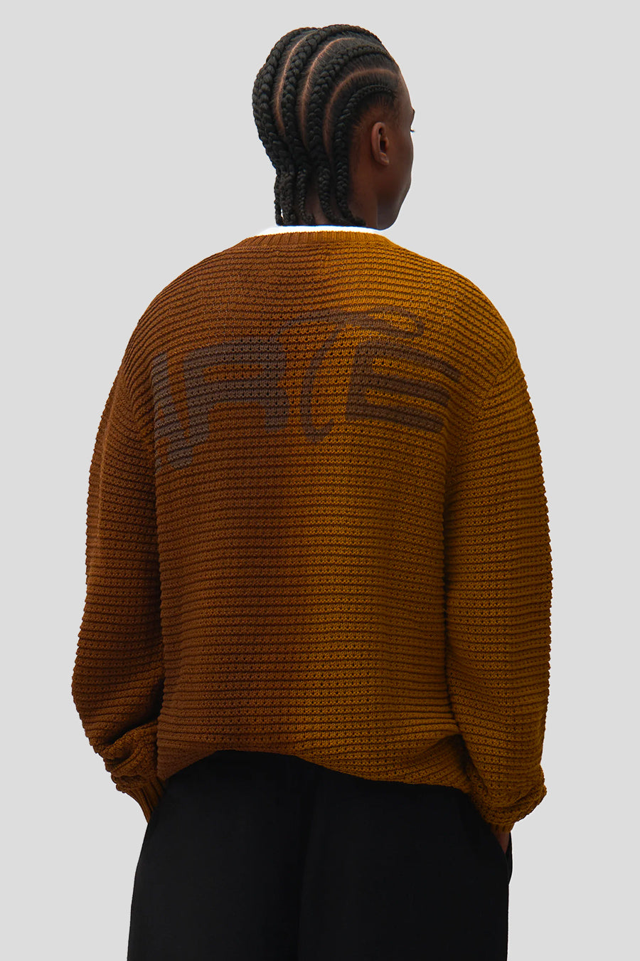Arte - PULL FADE OUT KNIT MARRON - LE LABO STORE