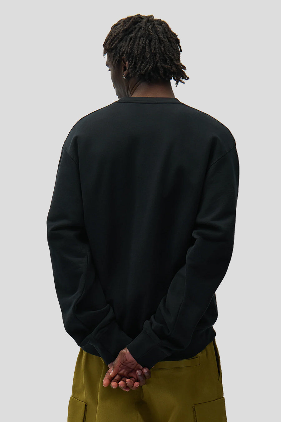 Arte - BLACK MULTI LOGO CREWNECK - LE LABO STORE
