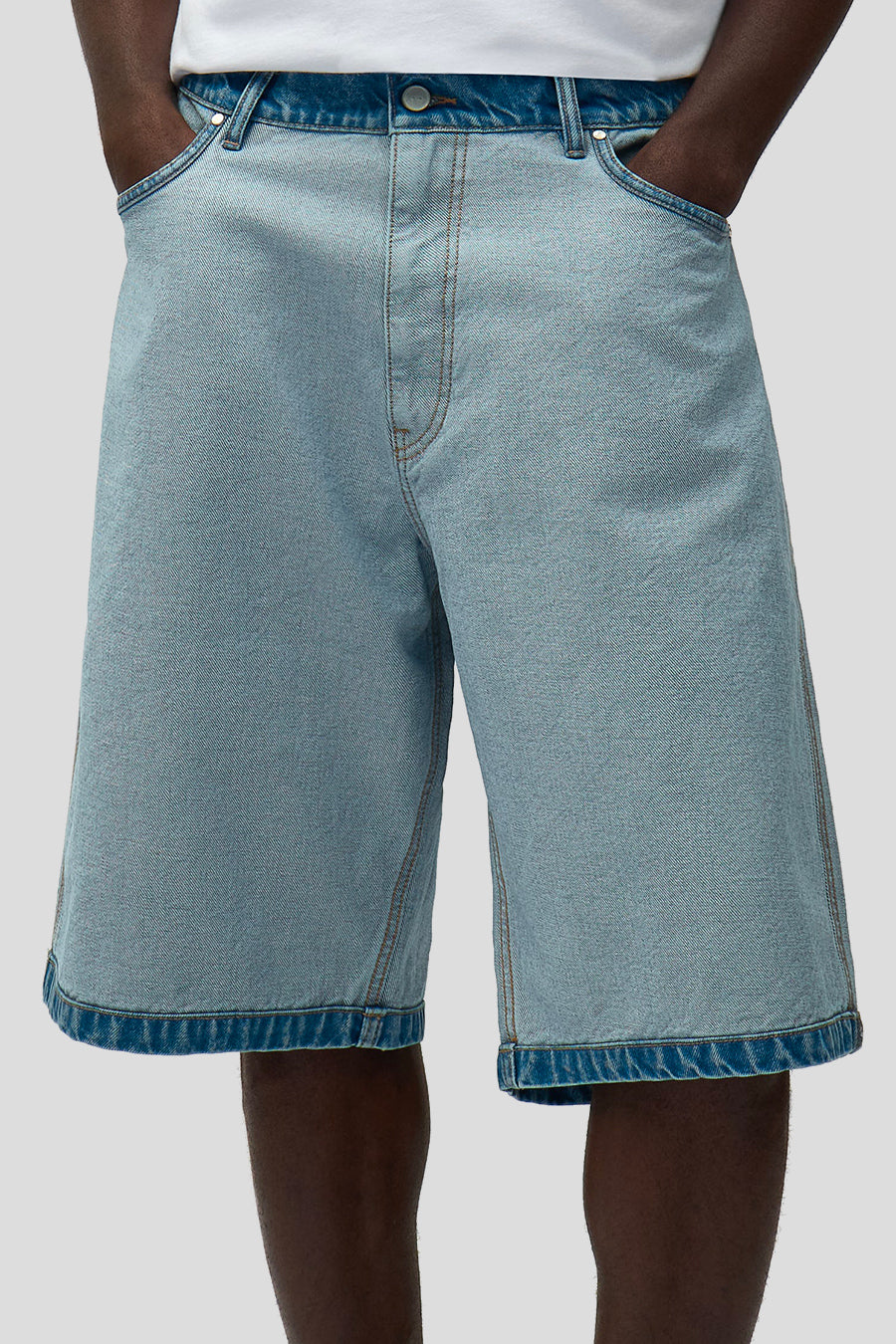 Arte - SHORT INSIDE OUT DENIM BLEACH - LE LABO STORE