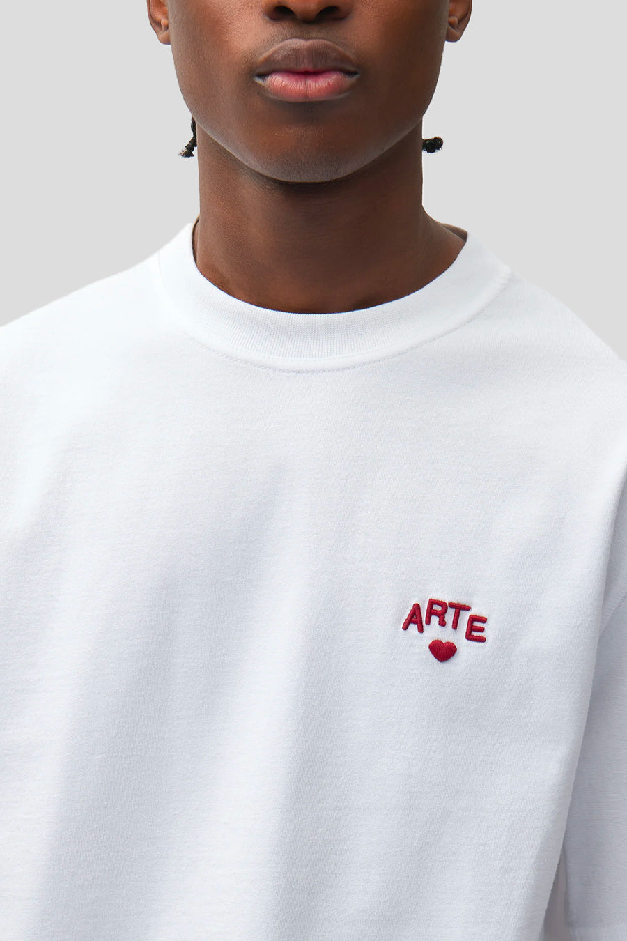 Arte - WHITE ARTE HEART T-SHIRT - LE LABO STORE