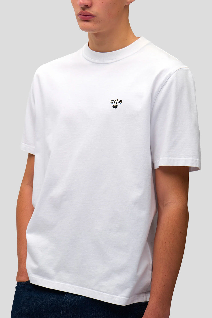 Arte - T-SHIRT HEART LOGO BLANC - LE LABO STORE
